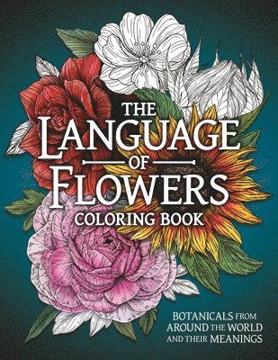 bokomslag The Language of Flowers Coloring Book