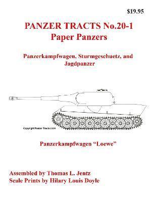 bokomslag Panzer Tracts No.20-1: Paper Panzers