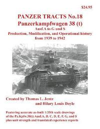 bokomslag Panzer Tracts No.18: Panzerkampfwagen 38(t)