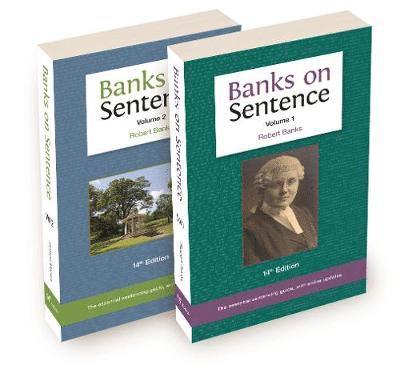 Robert Banks - Banks on Sentence 2019 Two-volume set, Häftad