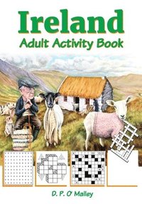 bokomslag Ireland Adult Activity book: Ireland Inspired Puzzles, Word Games, Riddles and More