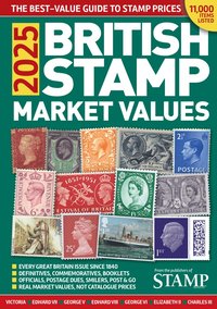 bokomslag 2025 British Stamp Market Values