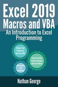 bokomslag Excel 2019 Macros and VBA