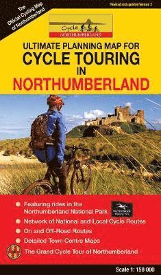 Cycle Touring Map of Northumberland - REV.3 1