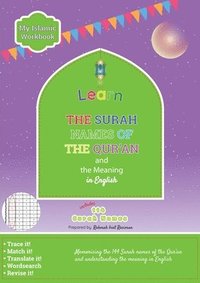 bokomslag Learn the Surah Names of the Qur'an and the Meaning in English