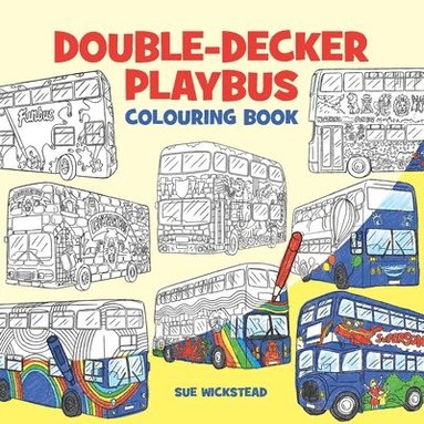 bokomslag Double Decker Playbus Colouring Book