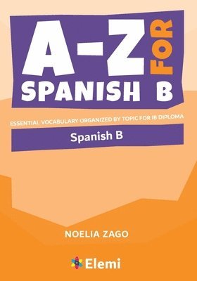 bokomslag A-Z for Spanish B