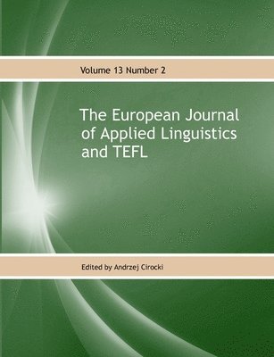 bokomslag European Journal of Applied Linguistics and TEFL