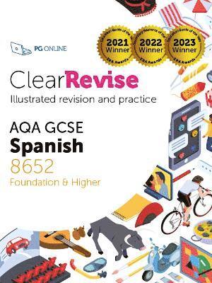bokomslag ClearRevise AQA GCSE Spanish 8692