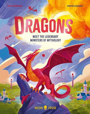 Cait Stevenson, Neon Squid - Dragons, Inbunden