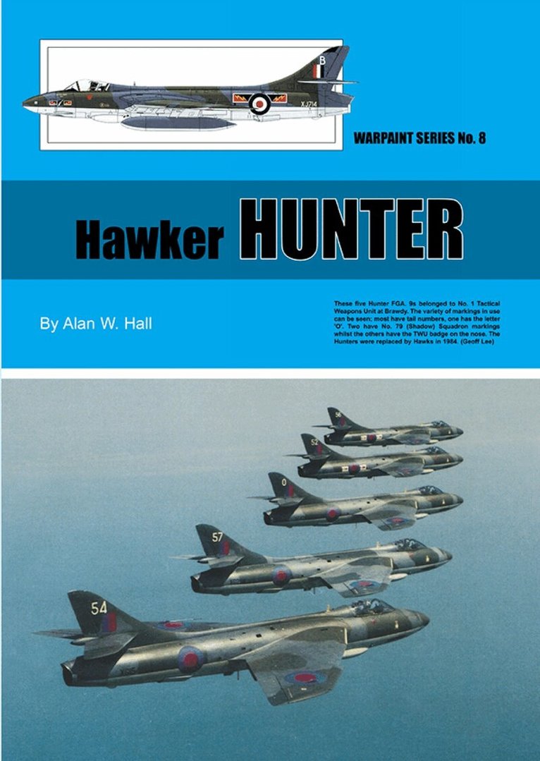 Alan Hall - Hawker Hunter, Häftad