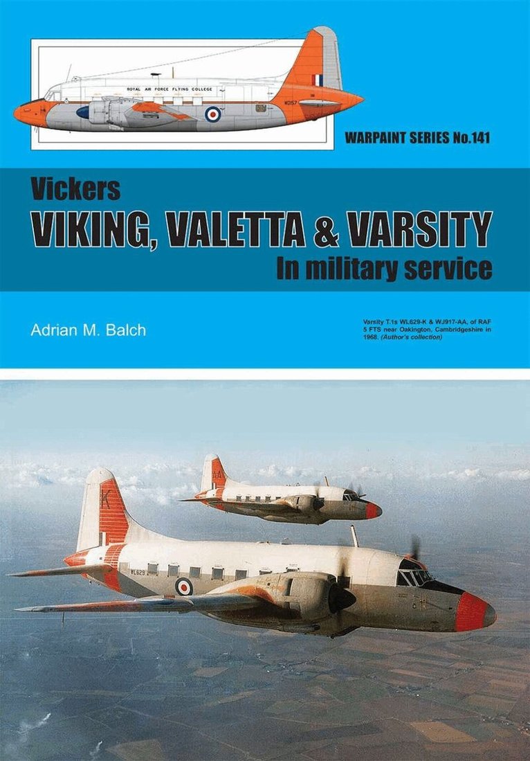 Adrian Bach - Vickers Viking- Valetta & Varsity, Häftad