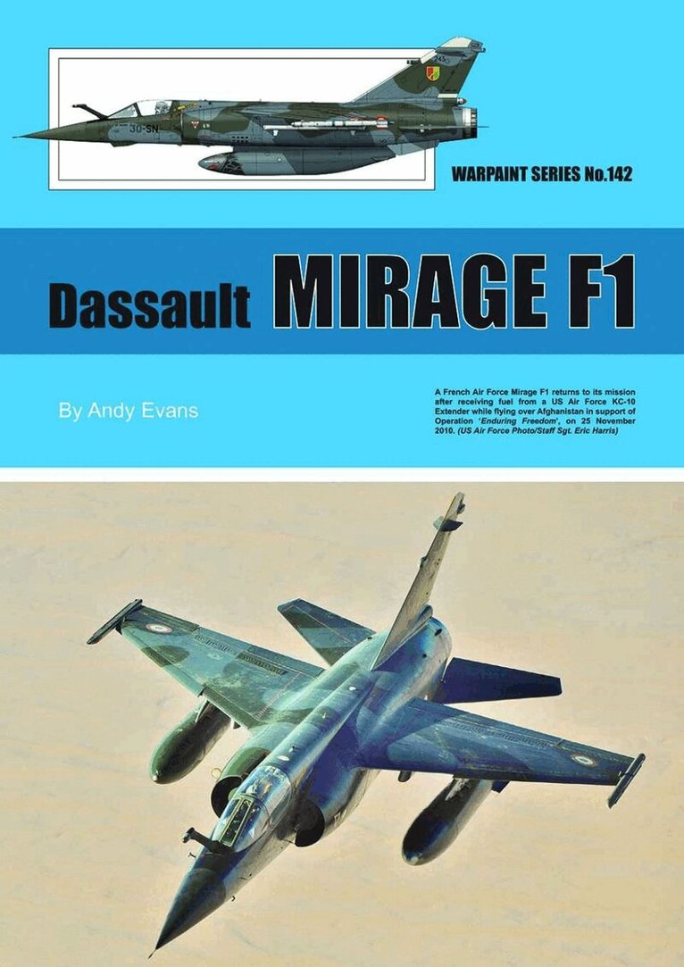 Andy Evans - Dassault Mirrage F1, Häftad