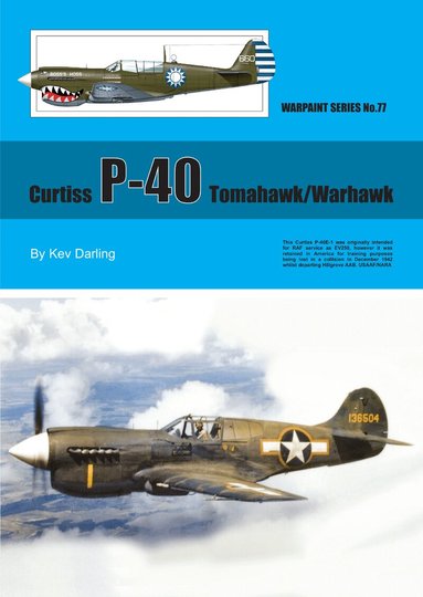 Kev Darling - Curtiss P-40 Tomahawk/Warhawk, Häftad