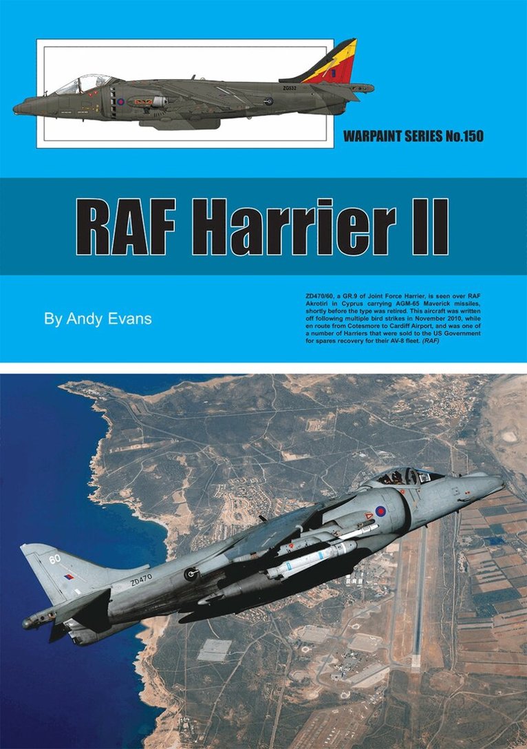 Andy Evans - RAF Harrier 11, Häftad