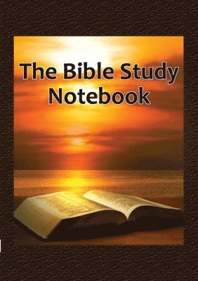 bokomslag The Bible Study Notebook