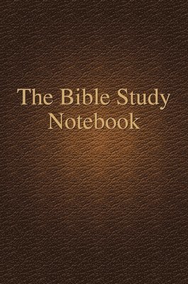 bokomslag The Bible Study Notebook