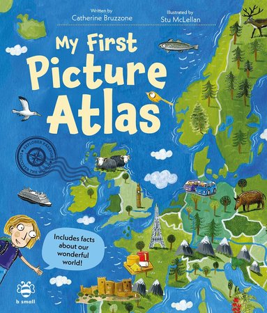 Catherine Bruzzone - My First Picture Atlas, Inbunden