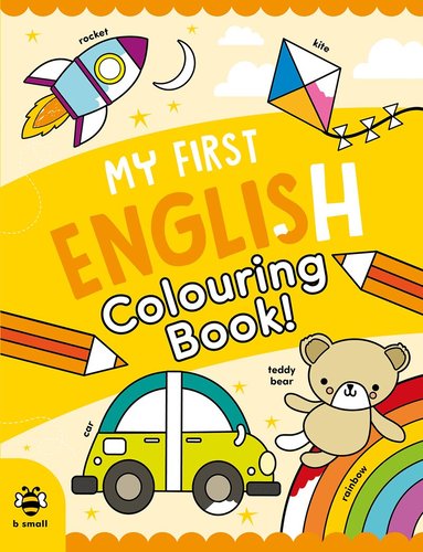 Sam Hutchinson - My First English Colouring Book, Häftad