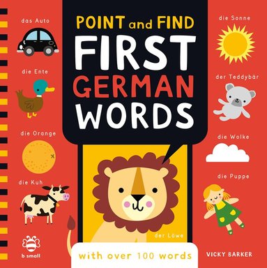 Vicky Barker - Point and Find First German Words, Kartonnage