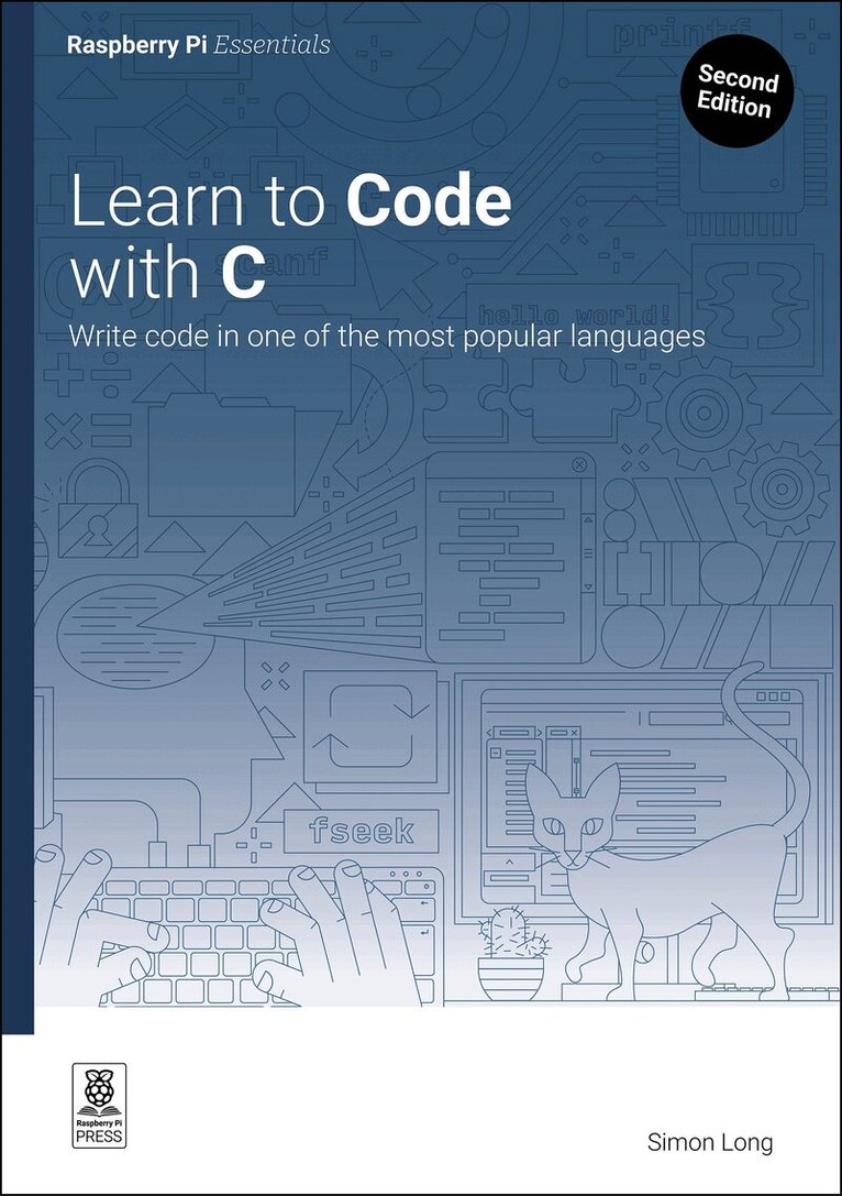 Simon Long - Learn to Code with C, Häftad