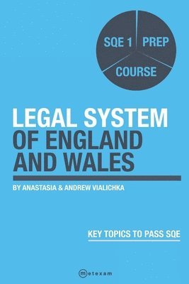 bokomslag Legal System of England and Wales.