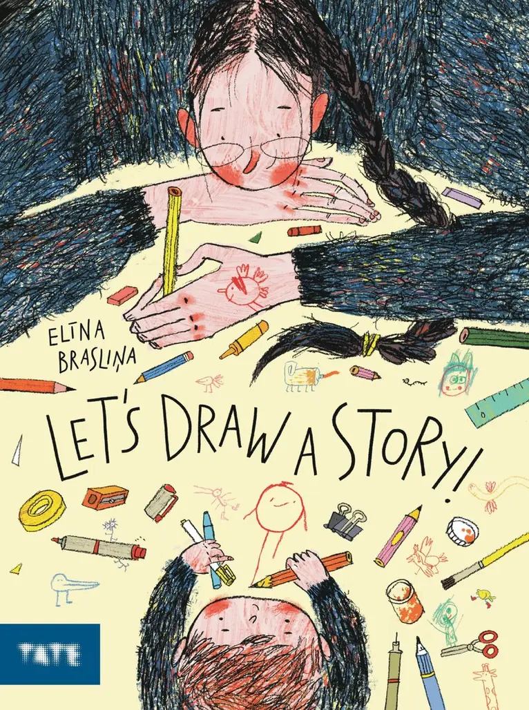 Elina Braslina - Let's Draw A Story, Inbunden. Tillgänglighet: Kommande