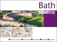bokomslag Bath PopOut Map - pocket size, pop up map of Bath city centre