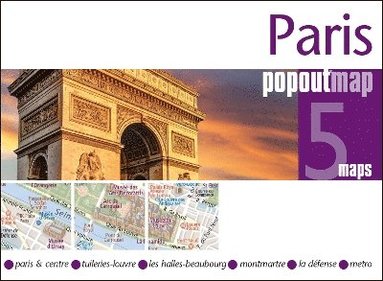 bokomslag Paris PopOut Map