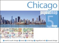 bokomslag Chicago PopOut Map