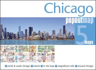 bokomslag Chicago PopOut Map