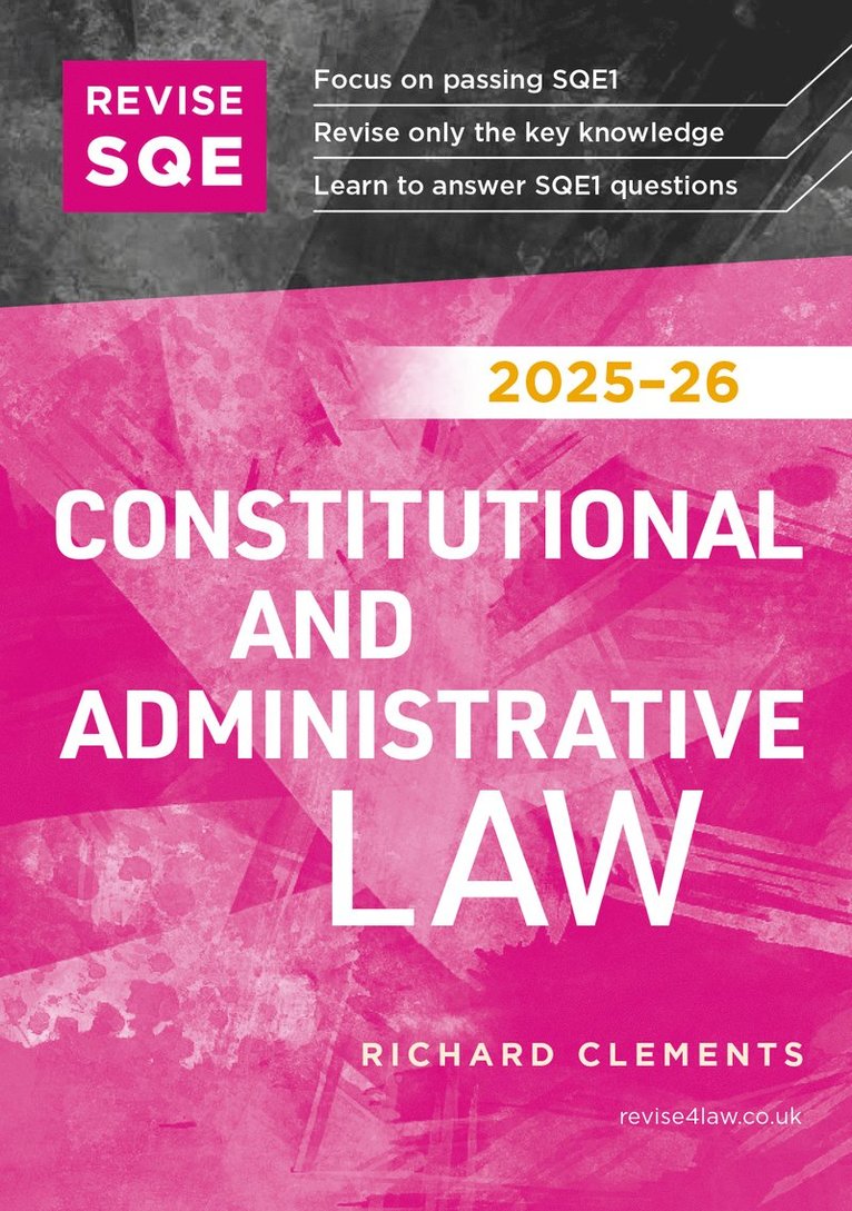 Revise SQE Constitutional and Administrative Law 2025/26