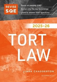 bokomslag Revise SQE Tort Law 2025/26
