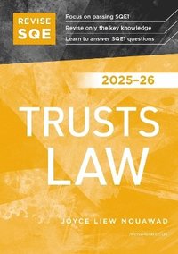 bokomslag Revise SQE Trusts Law 2025/26