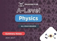 bokomslag SnapRevise A-Level Physics Summary Notes