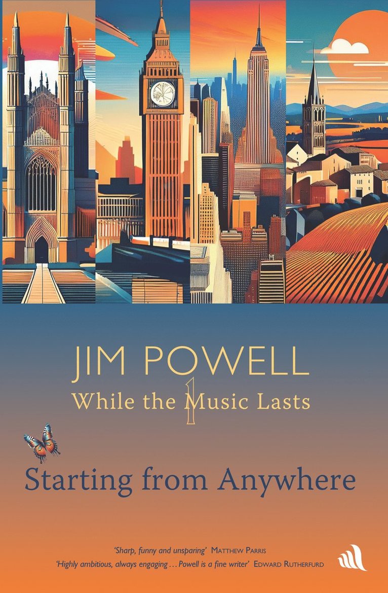Jim Powell - Starting from Anywhere, Inbunden