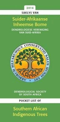 bokomslag Saklys van Suider-Afrikaanse inheemse bome/ Pocket list of Southern African indigenous trees