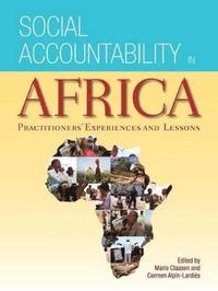 bokomslag Social Accountability in Africa