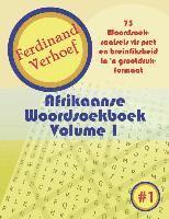 bokomslag Afrikaanse Woordsoekboek Volume 1: 75 Woordsoekraaisels vir pret en breinfiksheid in 'n grootdruk-formaat