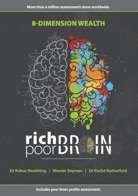 Kobus Neethling, Raché Rutherford, Wouter Rutherford, Raché, Snyman - Rich Brain, Poor Brain: 8 Dimension Wealth, Häftad