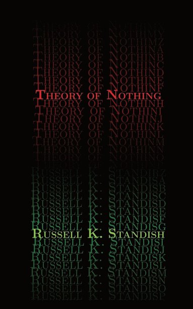 Russell Standish - Theory of Nothing, Häftad