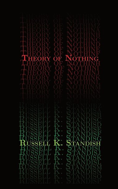 bokomslag Theory of Nothing