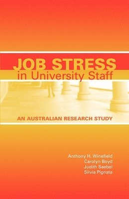 Job Stress in University Staff 1
