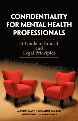 bokomslag Confidentiality for Mental Health Professionals