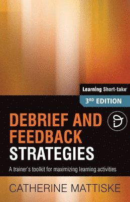 bokomslag Debrief and Feedback Strategies