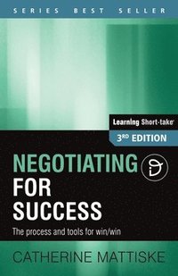 bokomslag Negotiating for Success