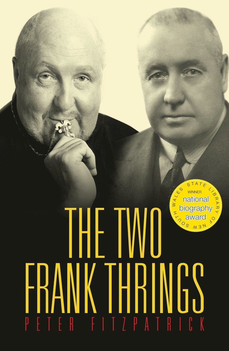 Peter Fitzpatrick - Two Frank Thrings, Inbunden