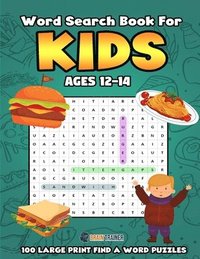 bokomslag Word Search for Kids Ages 12-14 100 Large Print Find a Word Puzzles
