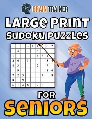 bokomslag Large Print Sudoku Puzzles For Seniors