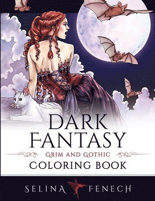 bokomslag Dark Fantasy Coloring Book